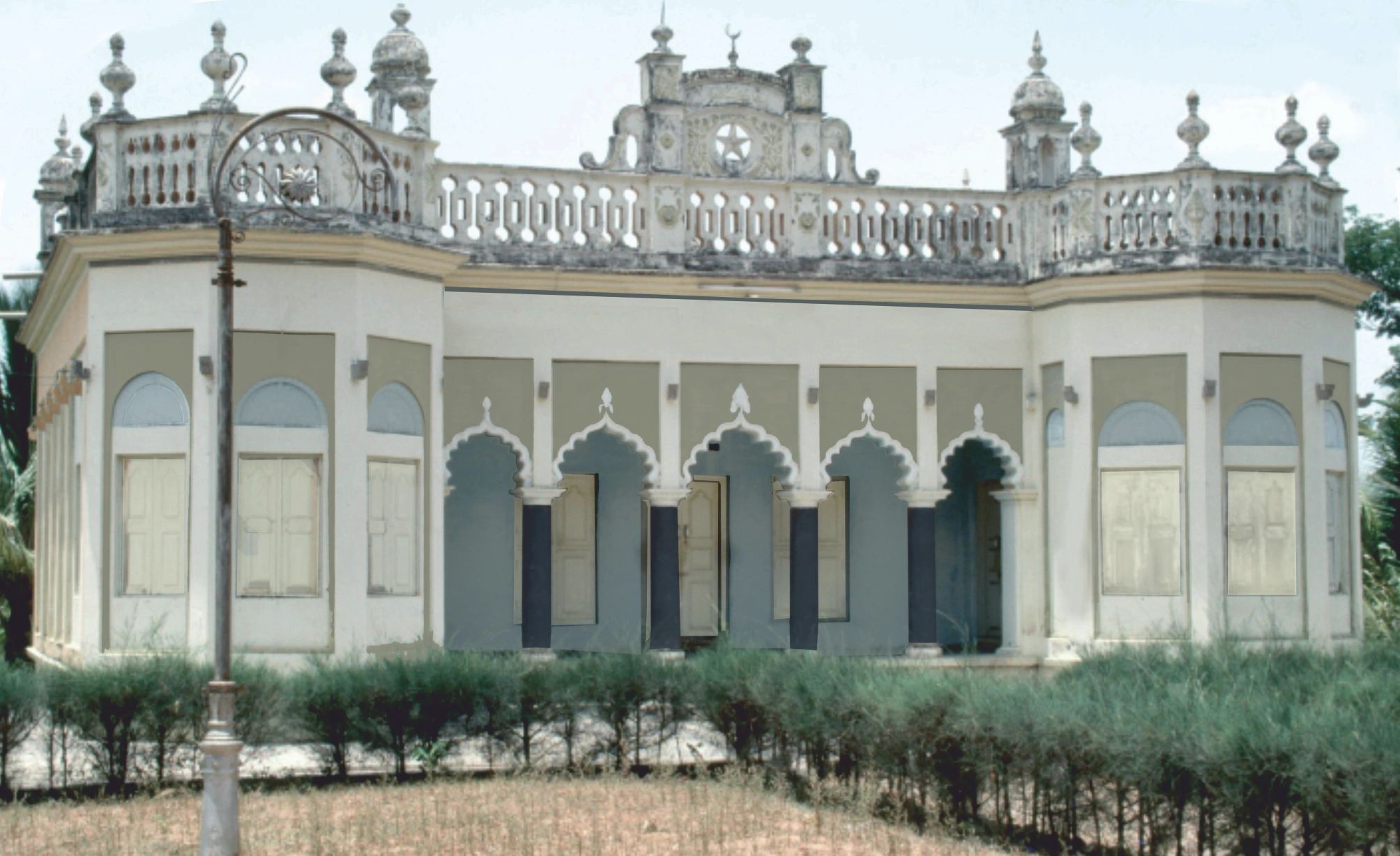 Historical view of Oomer Library